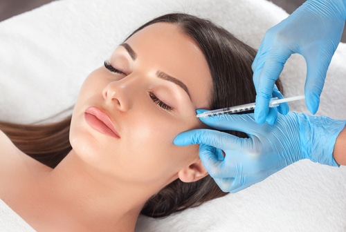 Cosmetologist,Does,Prp,Therapy,Anti,Wrinkle,And,Aging,Skin,On